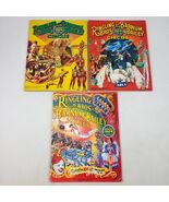 (Lot of 3) Barnum &amp; Bailey Ringling Bros Circus Programs 1979, 1980, 1984 - $37.13