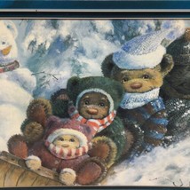 Classic Treasures 1000 Pc Puzzle “Winter Wonderland” - Bears - Box has s... - $14.59