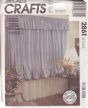 Mc Call's Vintage Pattern 2861 Window Dressing Or Curtains - $3.00