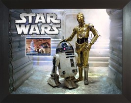 Kenny Baker R2D2 Star Wars Custom Framed Signed Autograph Photo Display COA - £142.95 GBP