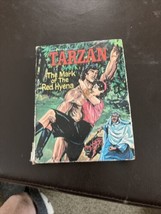 Vintage 1967 Whitman Big Little Book Tarzan  The Mark of the Red Hyena - £4.42 GBP