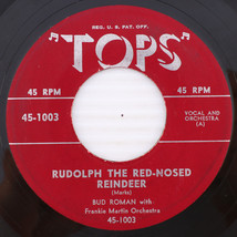Bud Roman -Rudolph The Red-Nosed Reindeer / Winter Wonderland 45rpm 7&quot; R... - £7.00 GBP