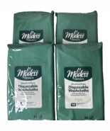 (4) MODESS Alcohol Free Disposable Washcloths 18 each-NEW! - $18.55