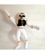 Kid Dimension Mighty Morphin Power Rangers White Stuffed Plush doll 1994... - €30,75 EUR