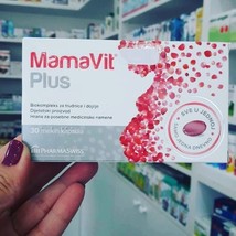 Mamavit plus 30 capsules for planning pregnancy, pregnant and in breast feeding - £31.84 GBP