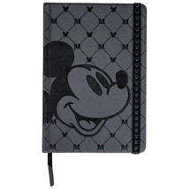 Disney Mickey Mouse Head Deluxe Journal Black - £19.75 GBP