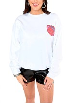 Buddylove devon football fun sweatshirt in white - £47.74 GBP