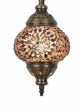 (31 Models) Handmade Pendant Ceiling Lamp Mosaic Shade, 2019 Stunning 16.5&quot; Heig - £34.22 GBP