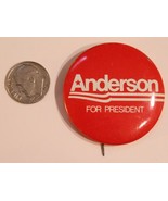 Vintage John Anderson  Presidential Campaign Pinback Button J3 - $5.93