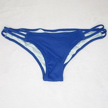 Victoria&#39;s Secret The Strappy Cheeky Bikini Bottom Royal Blue size S - £15.41 GBP