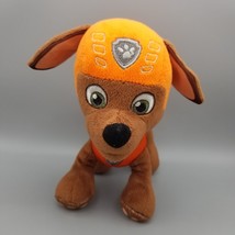 Paw Patrol Plush Zuma Stuffed Toy Puppy Dog Orange Brown Spin Master 8" Tall - $9.57