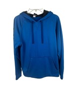 Reebok PlayWarm Men&#39;s Blue Pullover Hoodie Sz. S - $370.83 MXN