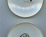 2 Host International Hotel Ceramic Plates Los Angels Airport California  - $21.78