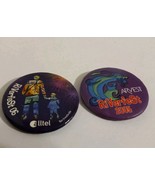 Lot Of 2 Arkansas Riverfest Button Pin Pinbacks Little Rock - £6.25 GBP