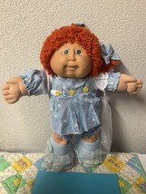 RARE Vintage Cabbage Patch Kid Girl Red Poodle Pony Head Mold #10 KT Factory 86 - £308.99 GBP