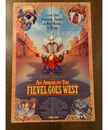 An American Tail: Fievel Goes West 1991, Original Movie Poster  - £39.55 GBP