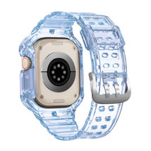 clear Hard back hard silicon case Band Strap For Apple Watch Ultra 49mm Cover - £35.88 GBP