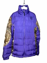 Browning Goose Down Jacket For Her MEDIUM Camo Purple Hell’s Belles - £23.66 GBP