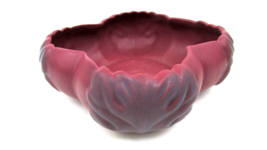 Van Briggle Pottery  Mulberry Acanthus Leaves Centerpiece Bowl  HTF  Near Mint. - £52.22 GBP