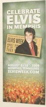 Elvis Presley Brochure  Elvis Week 2009 Memphis Tennessee BRO2 - $4.94