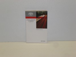 2011 Toyota Highlander Hybrid Owners Manual with Case - $54.00