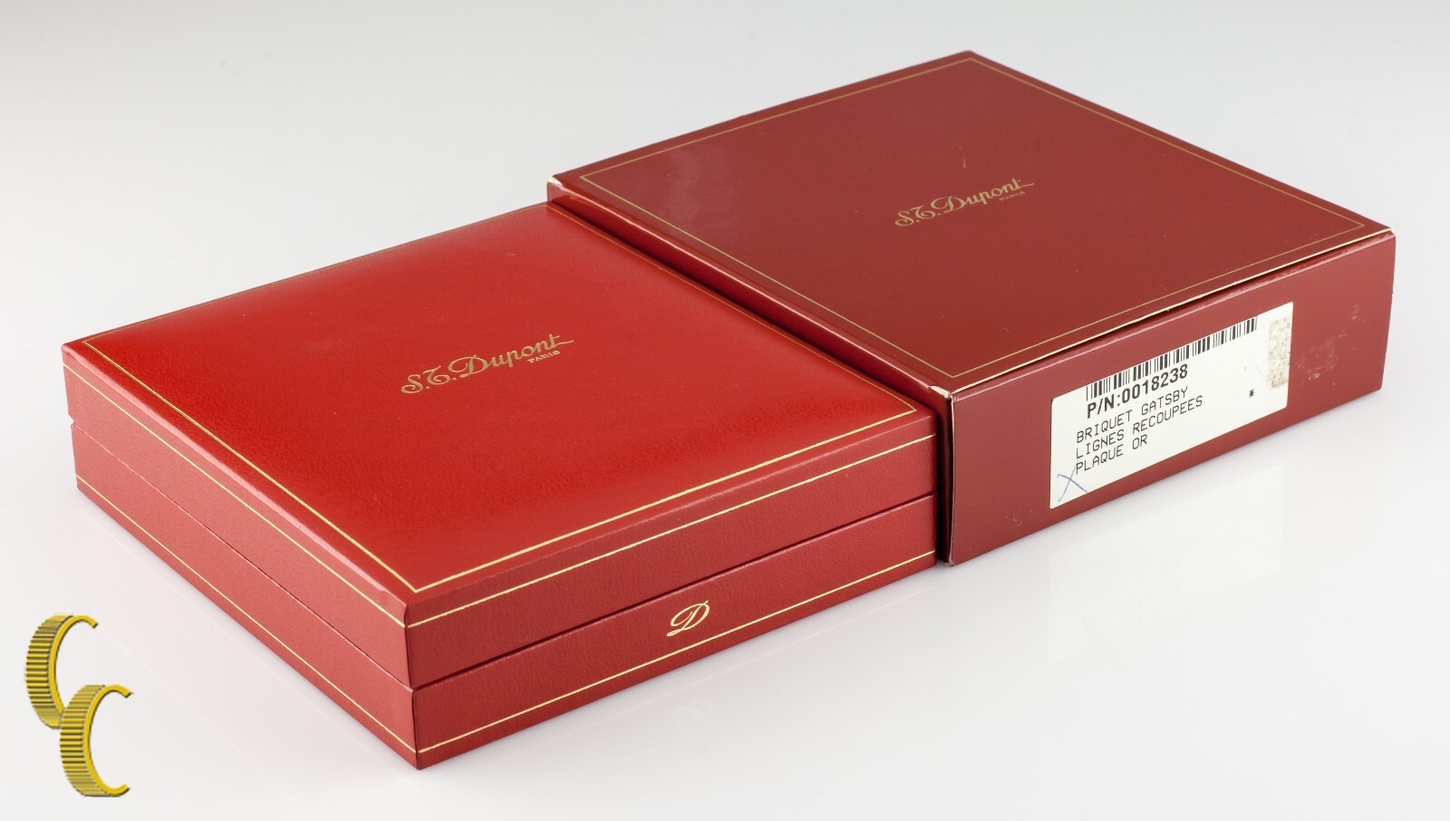 S.T. Dupont Accendino Gatsby Lignes Verticali In Tonalità Argento Item image 8