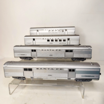 HO Athearn Santa Fe Passenger Car Lot Streamliner Baggage Mail 3448 3443 3406 - £44.98 GBP