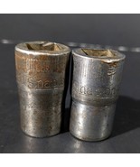 Snap-On Sockets 19/32 and 9/16 with 1/2&quot; Drive 12-Point Shallow SW-180 S... - €34,77 EUR