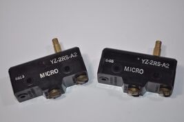 Lot of 2 Micro Switch Honeywell Limit Push Button Snap Switches Part# YZ... - $15.10