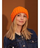 Cardigang Pumpkin Spice Orange Blake Beanie Acrylic Yarn Knit Kit - €46,88 EUR