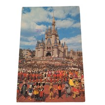 Postcard Walt Disney World Welcome To Walt Disney World Orlando FL Chrome Posted - £5.45 GBP