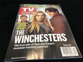 TV Guide Magazine Oct 10-23, 2022 The Winchesters : A Supernatural Love Story - £7.11 GBP