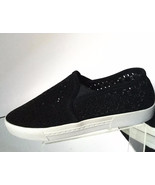 NEW JOIE Huxley Laser-Cut Slip-On Sneaker, Black (Size 39) - MSRP $225.00! - £71.81 GBP