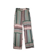 Zara Women&#39;s M Pants, Colorful Boho Hippie Print Wide Leg Casual Stretch... - $477.75 MXN