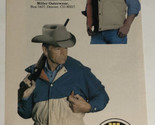vintage Miller Outer Wear Print Ad Advertisement Denver Colorado pa1 - $7.91