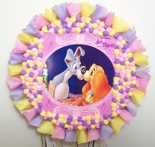Lady and the Tramp Hit or Pull Strings Pinata - £19.98 GBP+