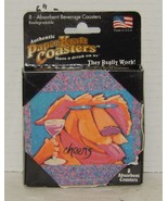 Set of 8 Vintage PaperKraft Absorbent Coasters - €12,68 EUR
