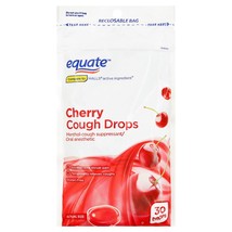 Equate Cherry Cough Drops with Menthol, 30 Count Gluten-free..+ - £10.27 GBP