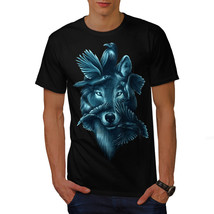 Wolf Spirit Ghost Animal Shirt  Men T-shirt - £10.41 GBP