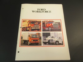 Ford Workforce Truck Brochure Sales 1990s LT8000 LN7000 LTLS9000 - £15.12 GBP