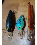 Vintage (3) Rapala Fat Raps &amp; Deep Runner Fishing Lures Ireland  (114) - $333.56 MXN