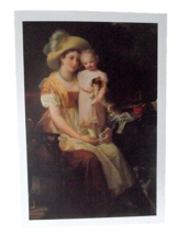 Postcard Painting Marguerite Gerard Infant National Museum Women Art Print Baby - £6.91 GBP