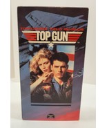 Top Gun 1986 VHS Tape Movie Paramount Pictures Tom Cruise Val Kilmer - £6.74 GBP