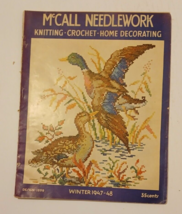 McCall Needlework Magazine Winter 1947-1948 Household Embroidery - £10.97 GBP