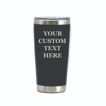 6pk Custom Engraved Tumbler Cup Water Bottle Military Mug Coffee Thermos Glass - £77.53 GBP