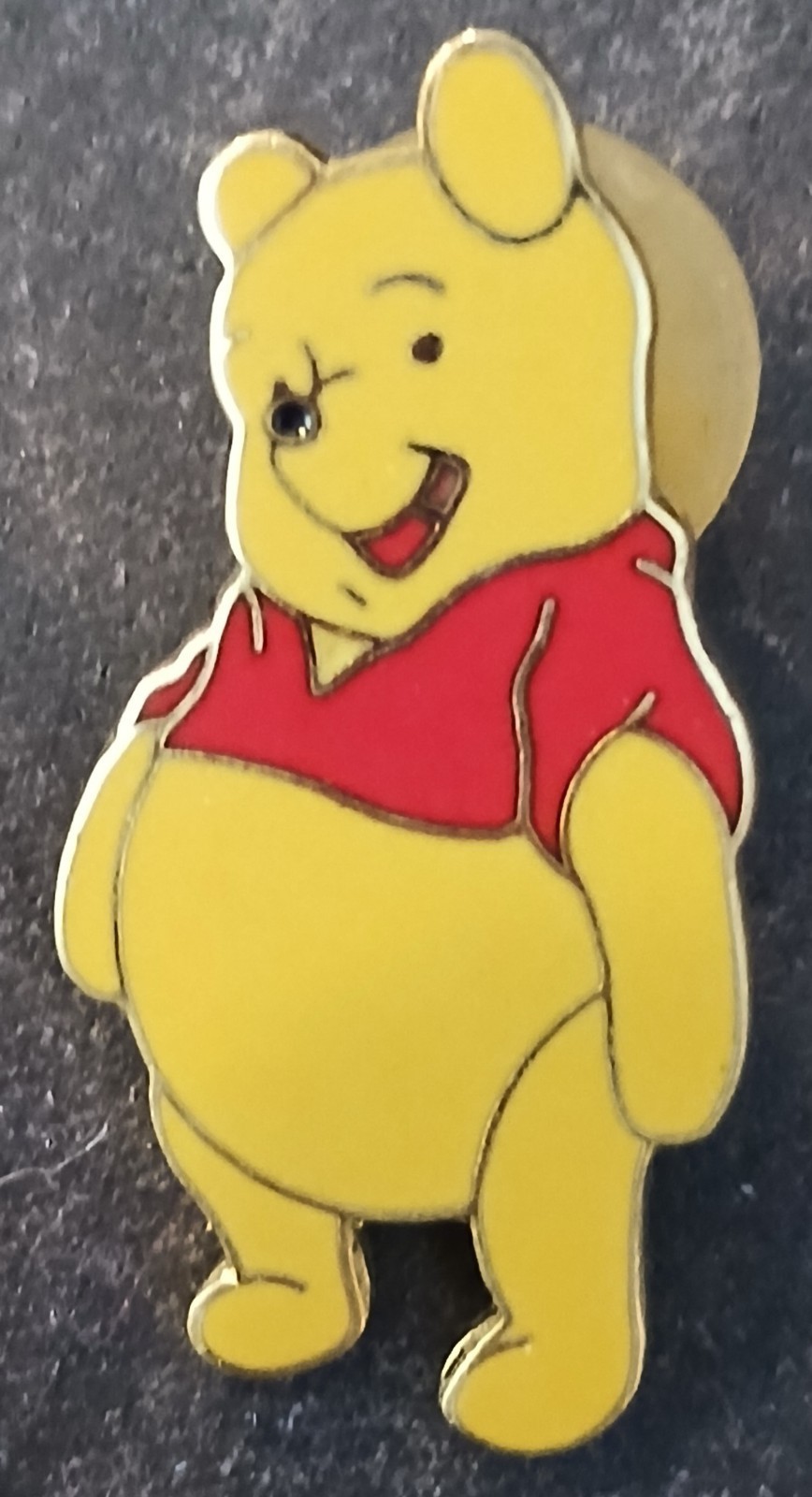 Disney Winnie the Pooh Vintage Lapel Hat Trading Pin - $3.99