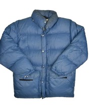 Vintage The North Face Puffer Jacket Mens L Blue Goose Down Snow Outdoor... - £160.33 GBP