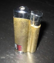 Vintage GOLD Tone Novelty GAS STATION Souvenir Gas Butane Jet Lighter - €4,33 EUR