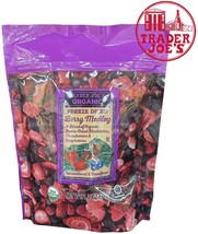 Trader Joe&#39;s Freeze Dried Berry Mesley Slices Snack Crunchy - £5.41 GBP