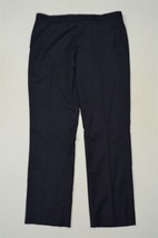 Jack Threads 36 x 32 Navy Blue Flat Front Straight Dress Pants - £11.80 GBP